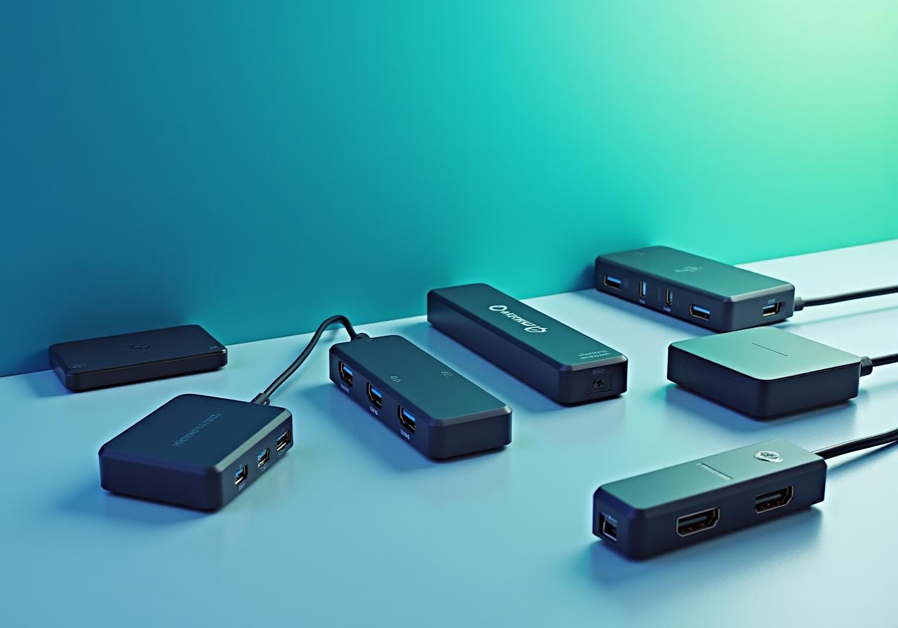 Hub USB e splitter HDMI Porto Connect
