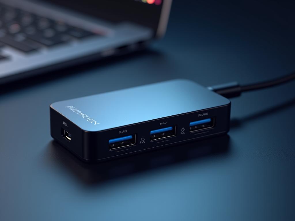 Hub USB-C con Power Delivery per edge computing